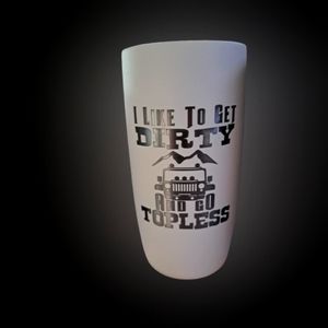 Laser engraved cuatomtravel tumbler